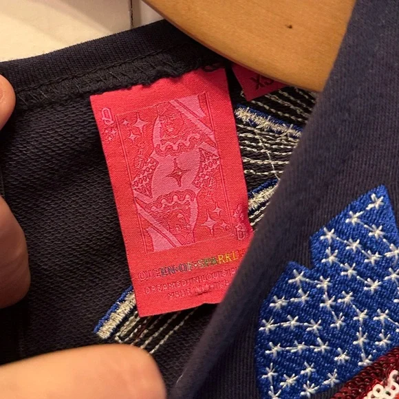 Queen of Sparkles red white and blue dress- XS - Picture 6 of 6